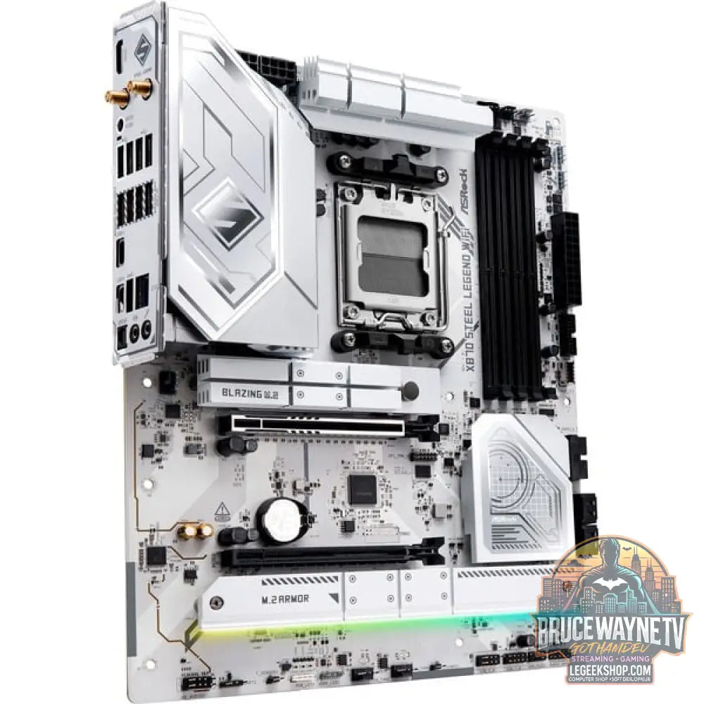 ASRock X870 Steel Legend WiFi, carte mère - ASRock - vue 4