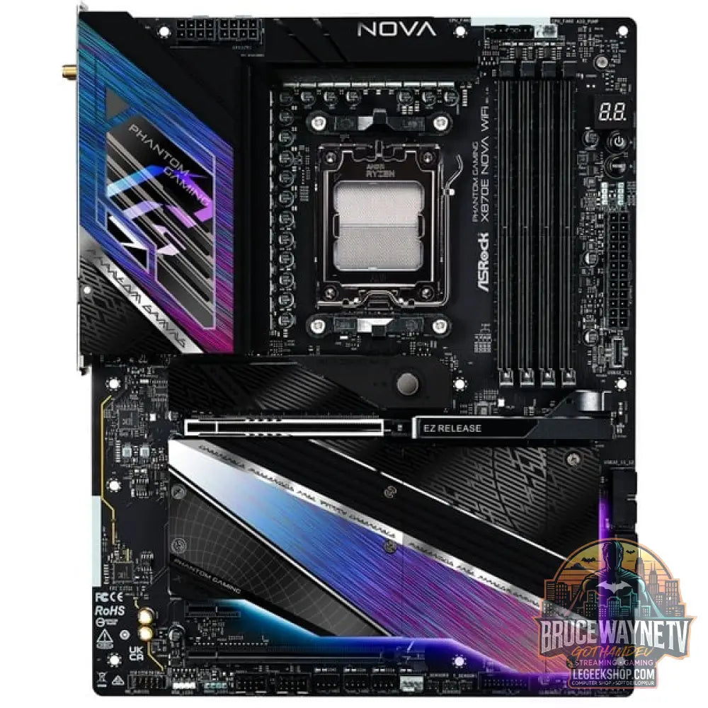 ASRock X870E Nova WiFi, carte mère - ASRock - vue 2