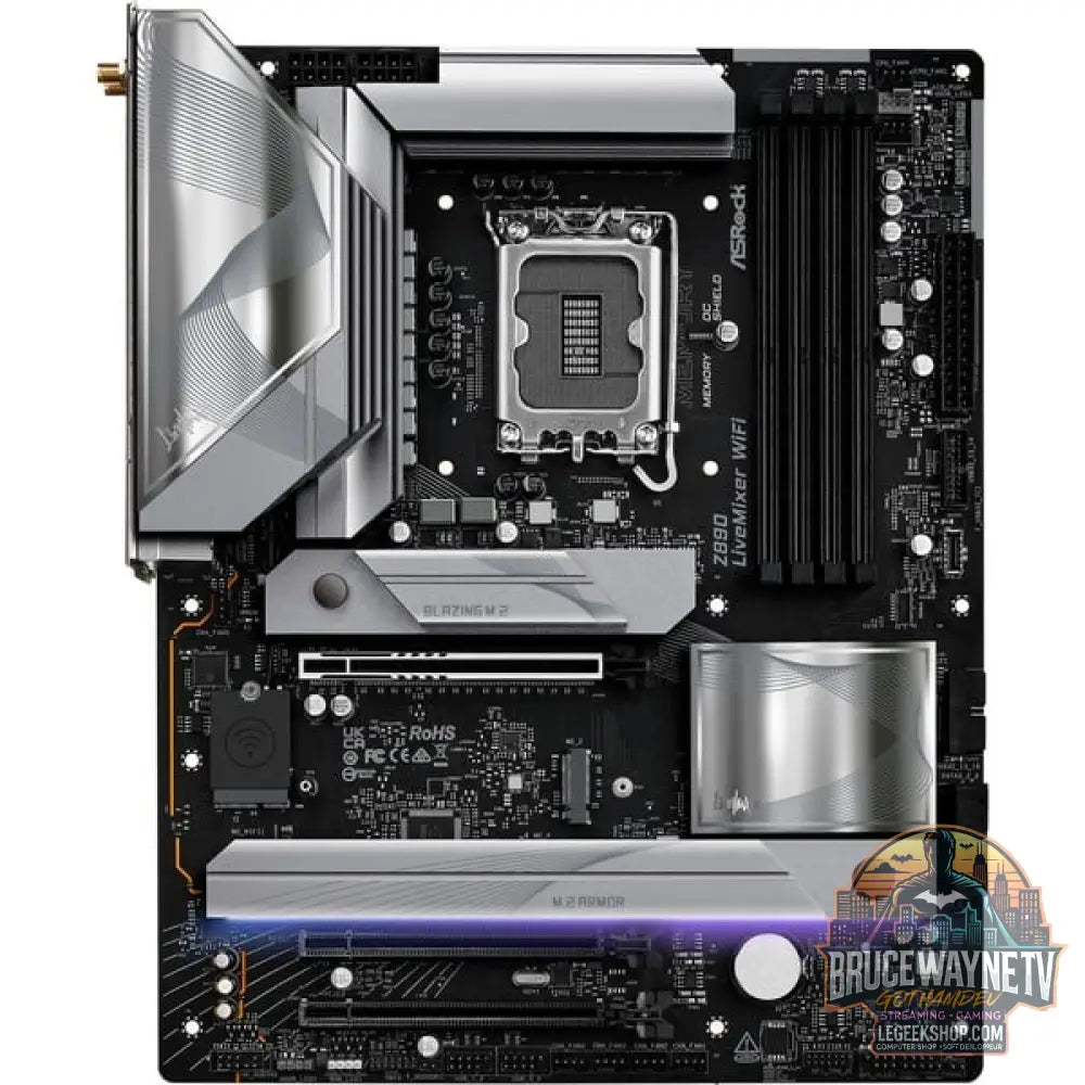 ASRock Z890 LiveMixer WiFi, carte mère - ASRock - vue 2