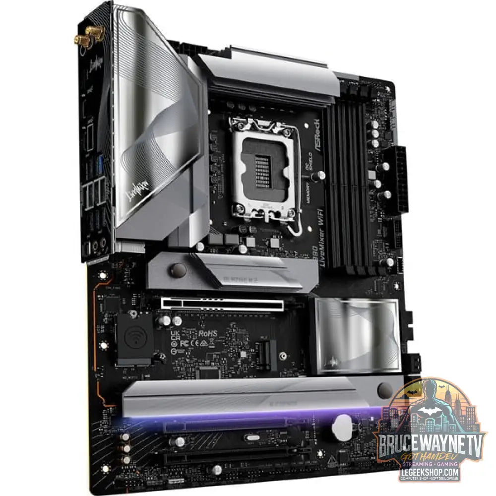 ASRock Z890 LiveMixer WiFi, carte mère - ASRock - vue 3