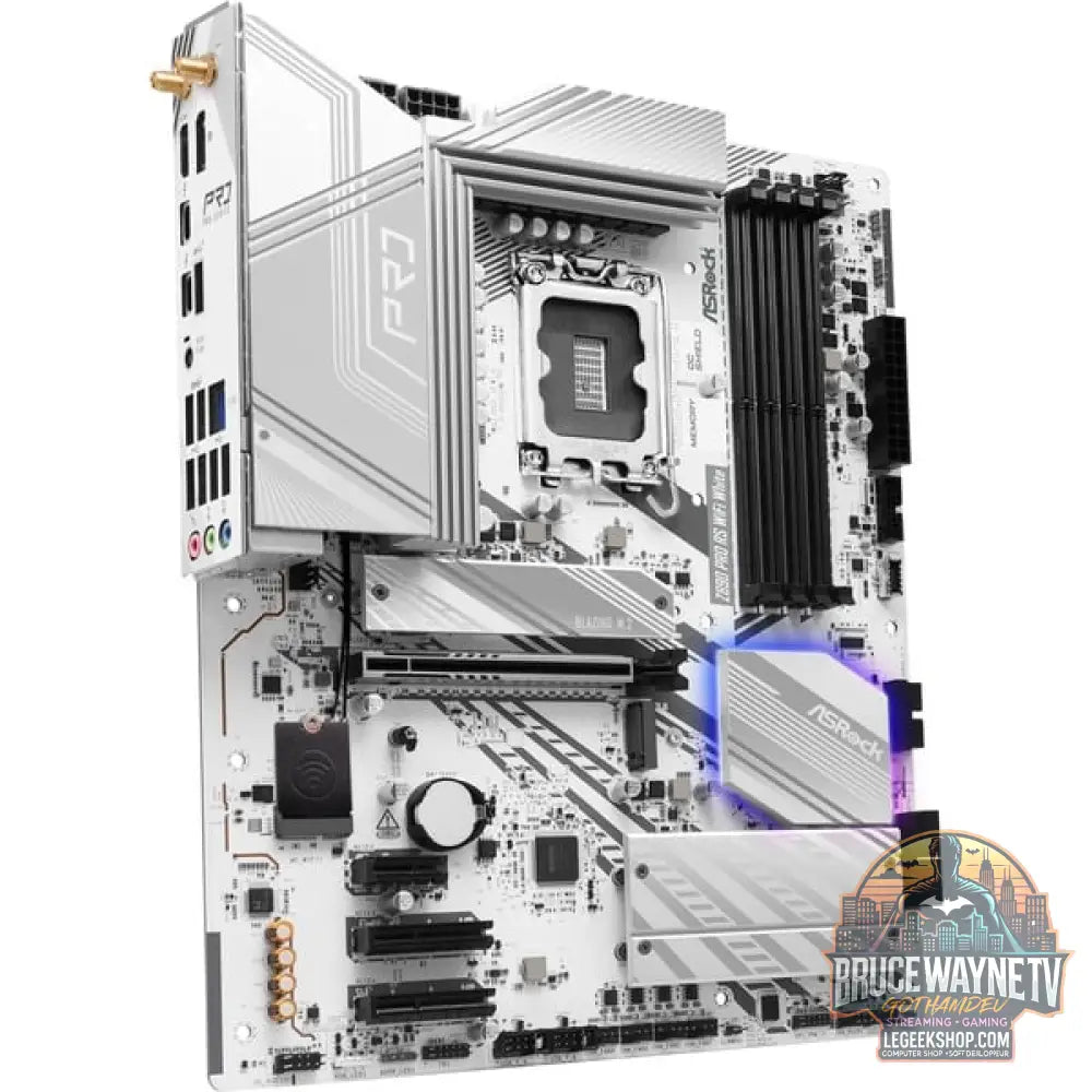 ASRock Z890 Pro RS WiFi White, carte mère - ASRock - vue 3