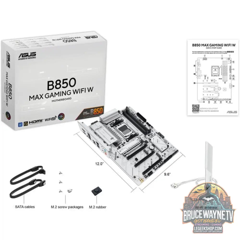 ASUS B850 MAX GAMING WIFI W, carte mère - ASUS - vue 10