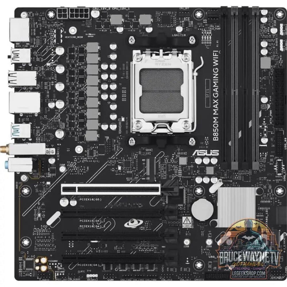 ASUS B850M MAX GAMING WIFI, carte mère - ASUS - vue 4