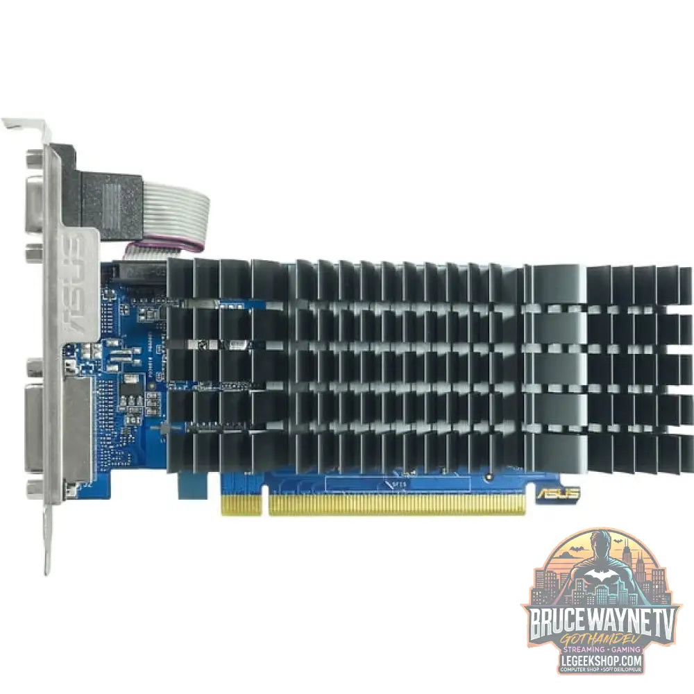 ASUS GeForce GT710-SL-2GD5-BRK-EVO, carte graphique refroidissement passif - ASUS - vue 2