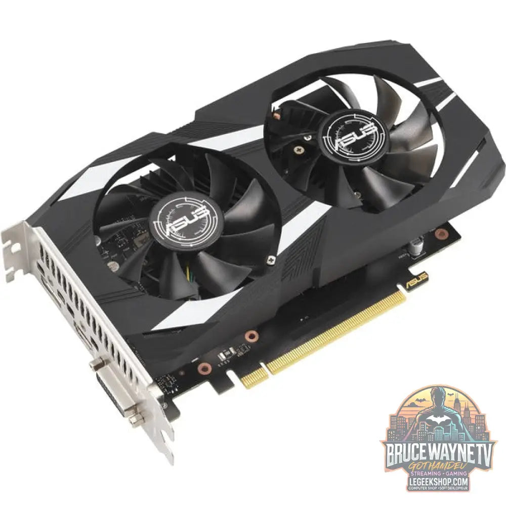 ASUS GeForce RTX 3050 DUAL OC, carte graphique 1x DisplayPort, 1x HDMI 2.1, 1x DVI-D - ASUS - vue 3