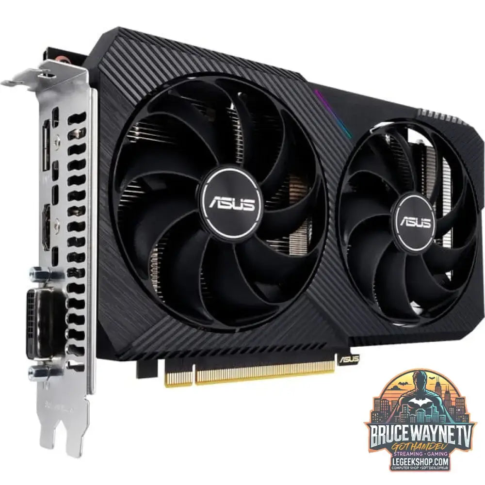 ASUS GeForce RTX 3050 DUAL OC V2, carte graphique Lite Hash Rate, 1x DisplayPort, 1x HDMI 2.1, DVI-D - ASUS - vue 8