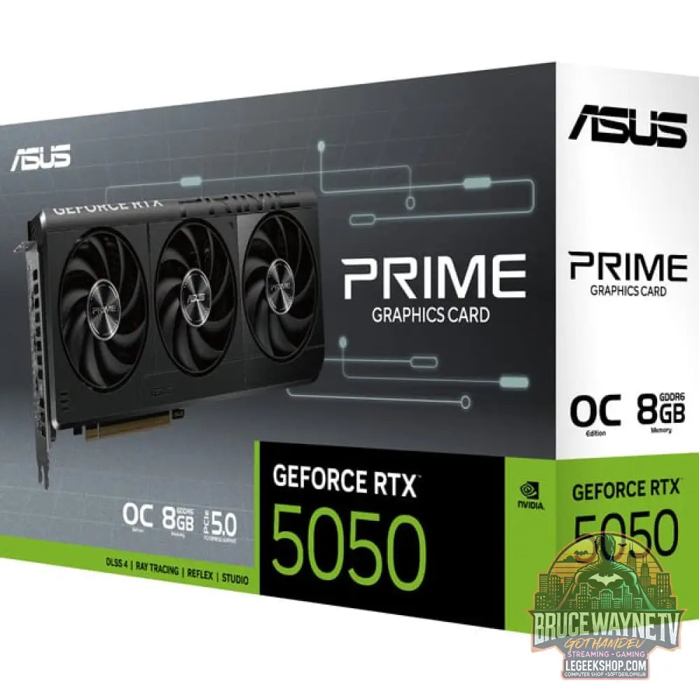 ASUS GeForce RTX 5050 PRIME OC 8GB, carte graphique DLSS 4, 3x DisplayPort, 1x HDMI 2.1 - ASUS - vue 14