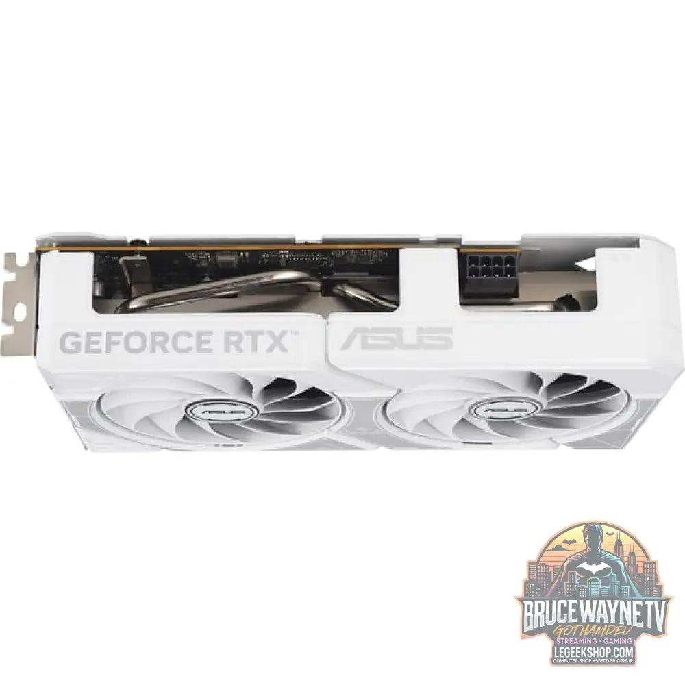 ASUS GeForce RTX 5060 DUAL OC WHITE 8GB, carte graphique blanc, DLSS 4, 3x DisplayPort, 1x HDMI 2.1 - ASUS - vue 10
