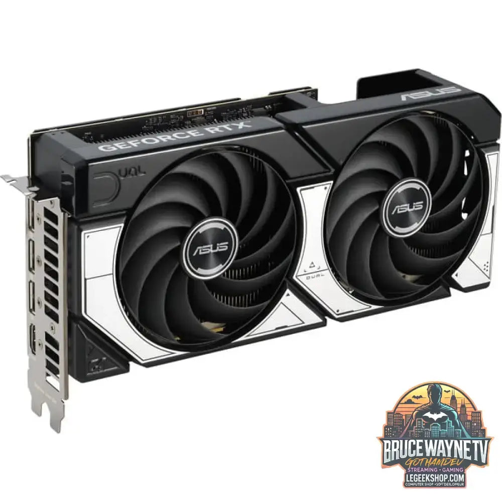 ASUS GeForce RTX 5070 DUAL OC, carte graphique DLSS 4, 3x DisplayPort, 1x HDMI 2.1 - ASUS - vue 3