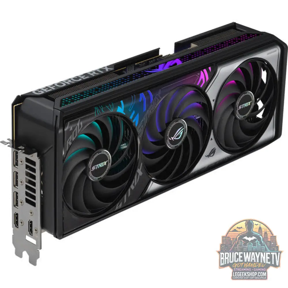 ASUS GeForce RTX 5070 ROG Strix GAMING OC, carte graphique DLSS 4, 3x DisplayPort, 2x HDMI 2.1 - ASUS - vue 3