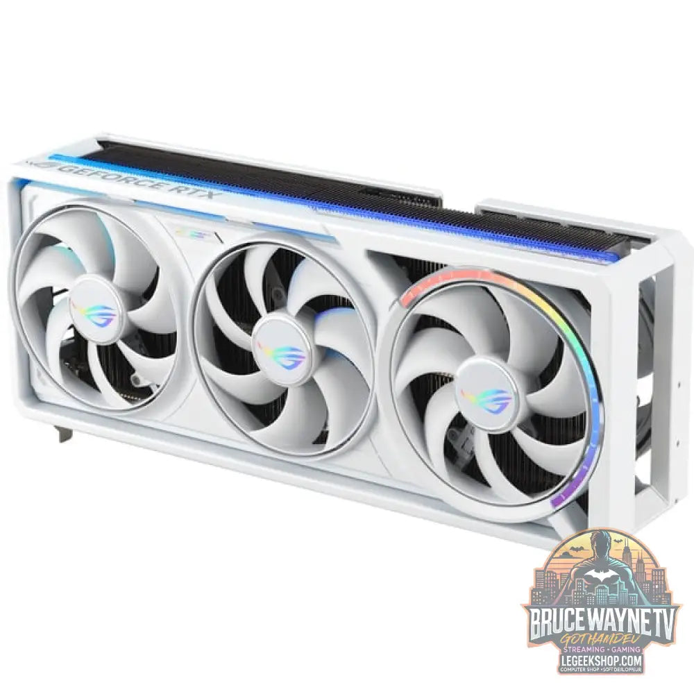 ASUS GeForce RTX 5080 ROG ASTRAL GAMING OC WHITE, carte graphique blanc, DLSS 4, 3x DisplayPort, 2x HDMI 2.1 - ASUS - vue 6