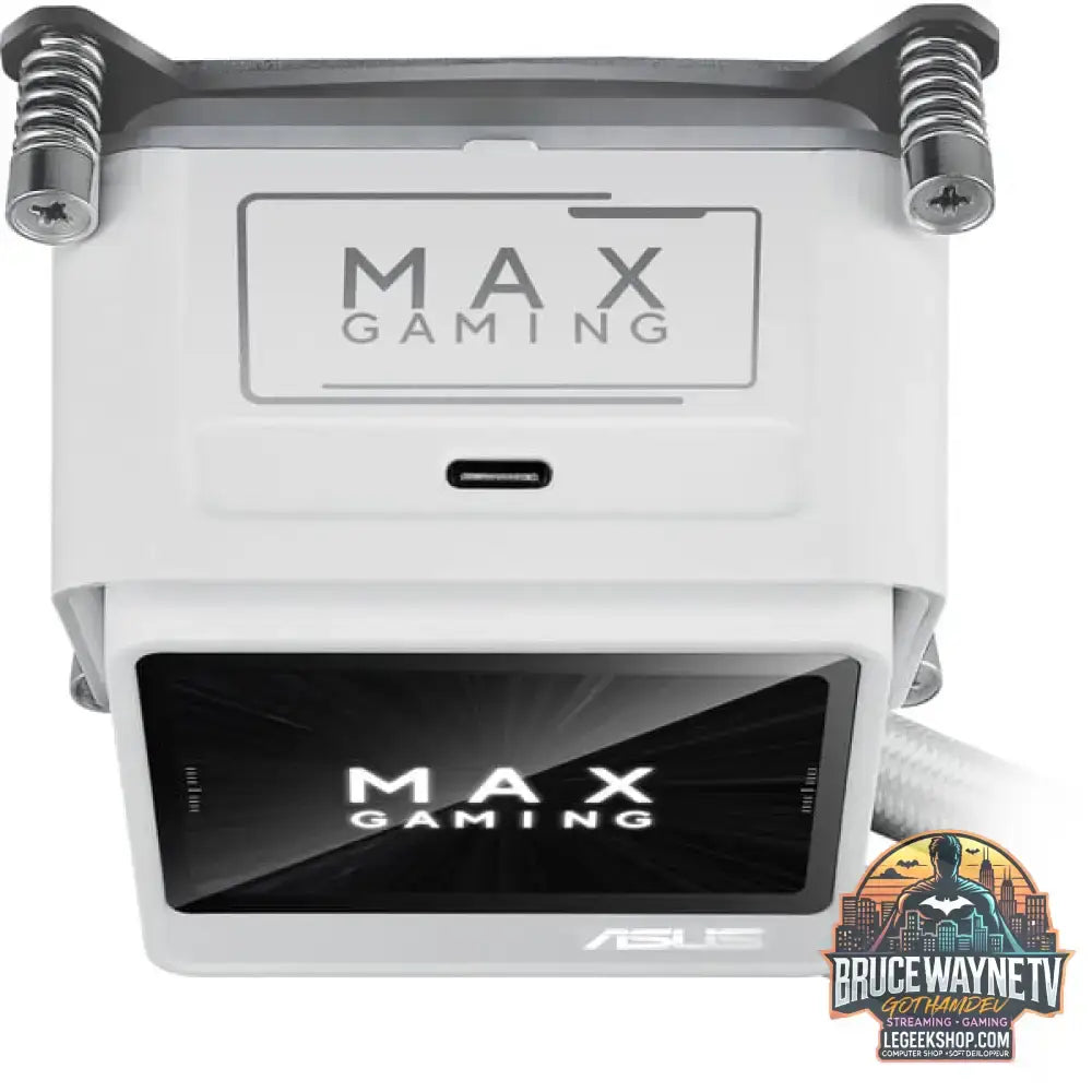ASUS MAX Gaming LC 360 ARGB LCD, Wasserkühlung weiß - ASUS - vue 9