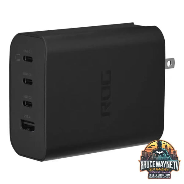 ASUS Multiport-Ladegerät AC140-01, EU + UK schwarz, 140 Watt, 3x USB-C + USB-A - ASUS