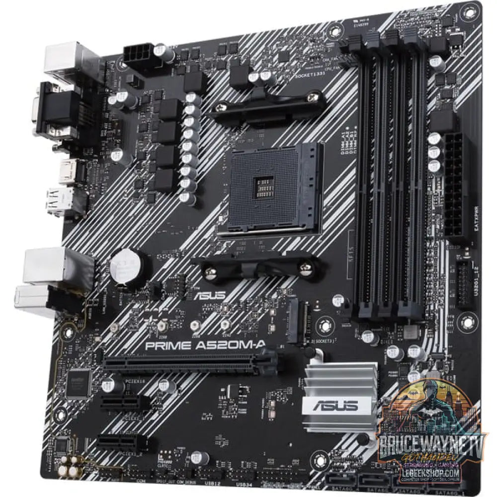 ASUS PRIME A520M-A II/CSM, carte mère - ASUS - vue 4