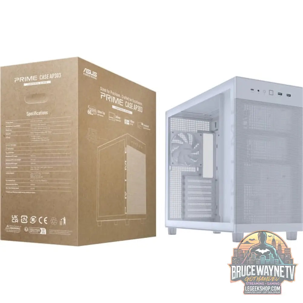 ASUS PRIME AP303 TG, Tower-Gehäuse - ASUS - vue 15