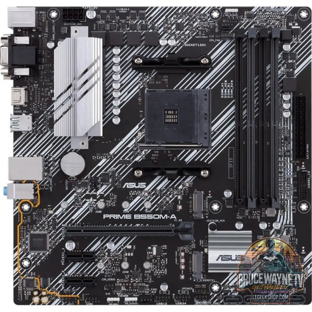 ASUS PRIME B550M-A, carte mère - ASUS - vue 4