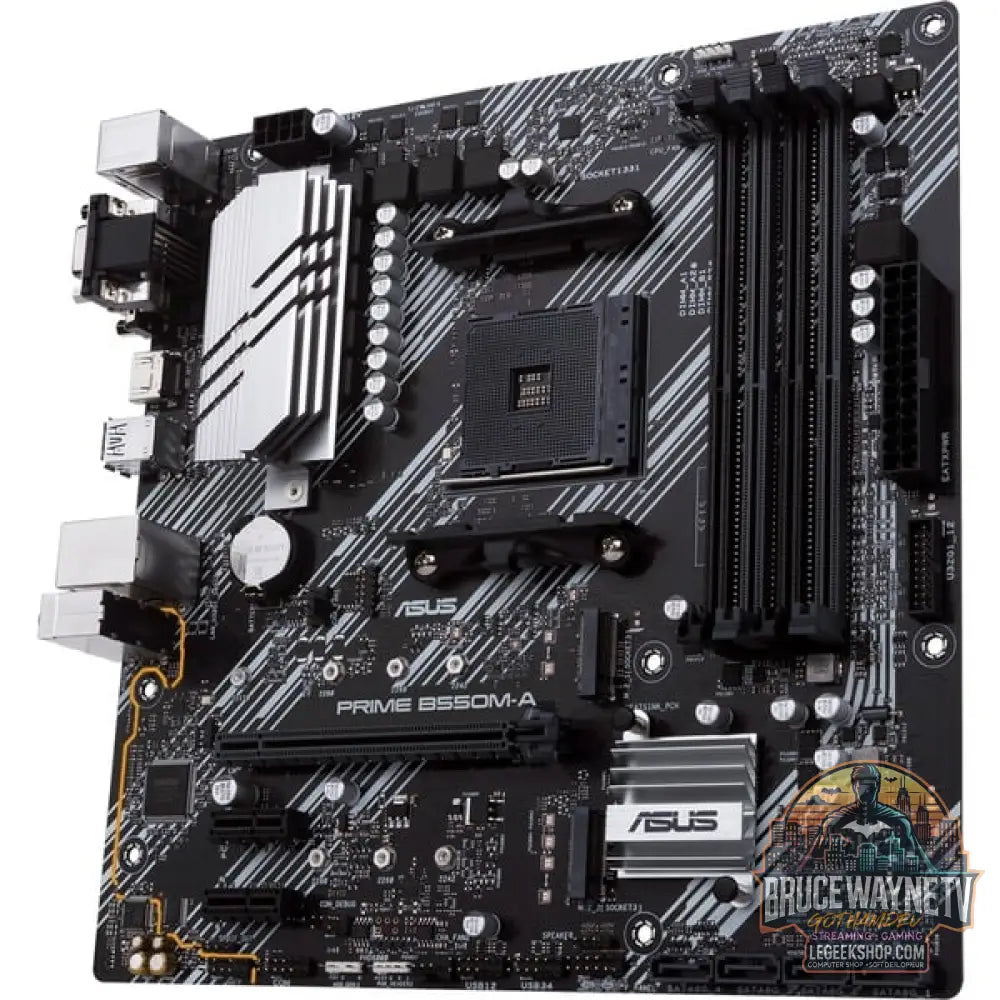 ASUS PRIME B550M-A/CSM, carte mère - ASUS - vue 4
