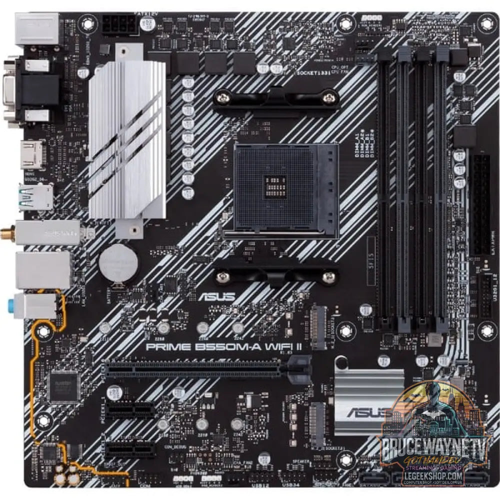 ASUS PRIME B550M-A WIFI II, carte mère - ASUS - vue 2