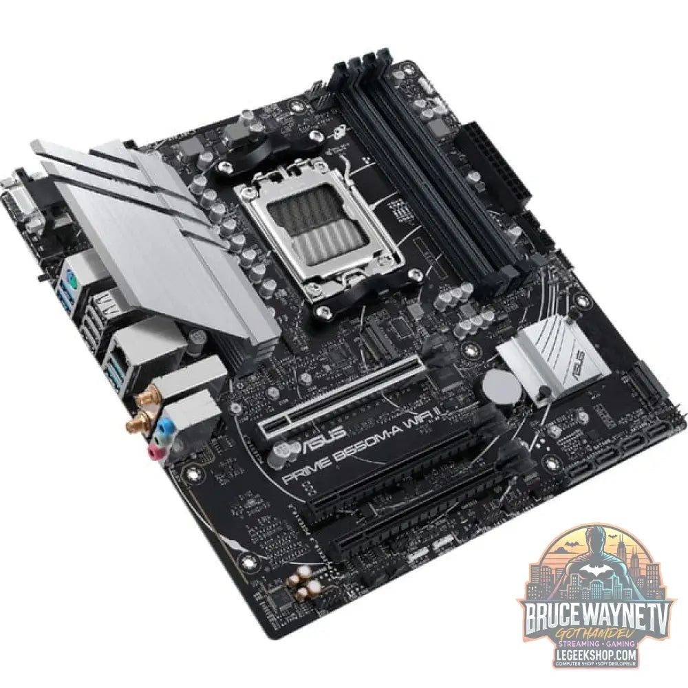 ASUS PRIME B650M-A WIFI II, carte mère - ASUS - vue 3