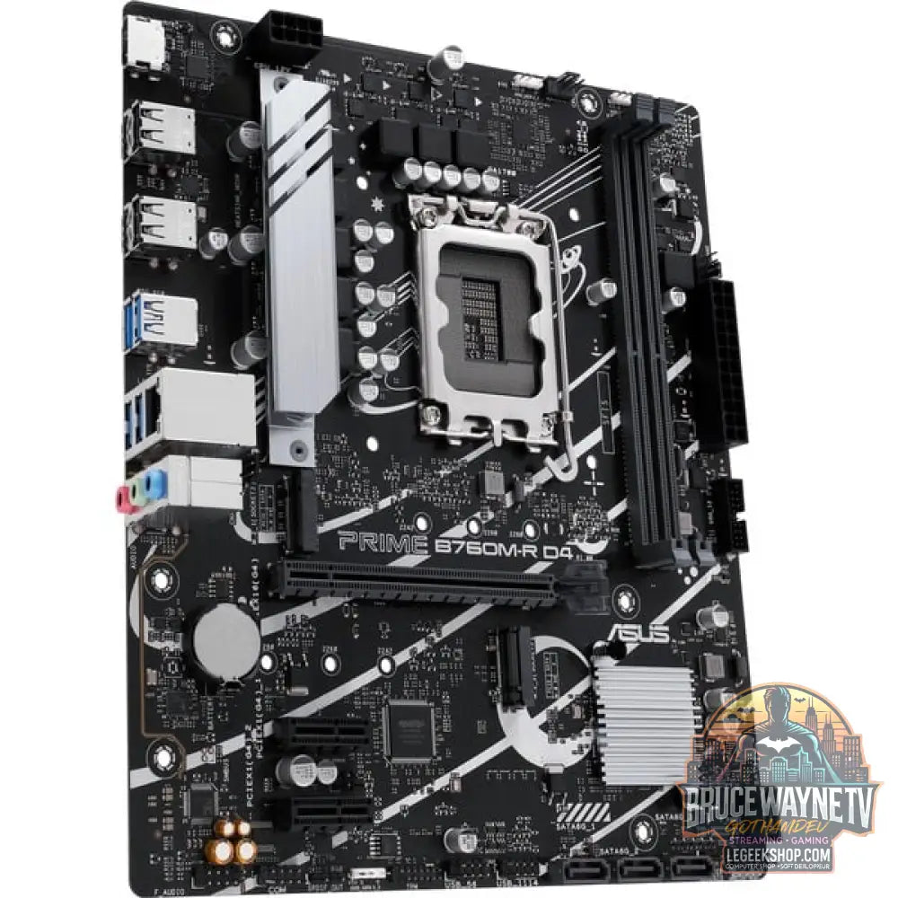 ASUS PRIME B760M-R D4, carte mère - ASUS - vue 3