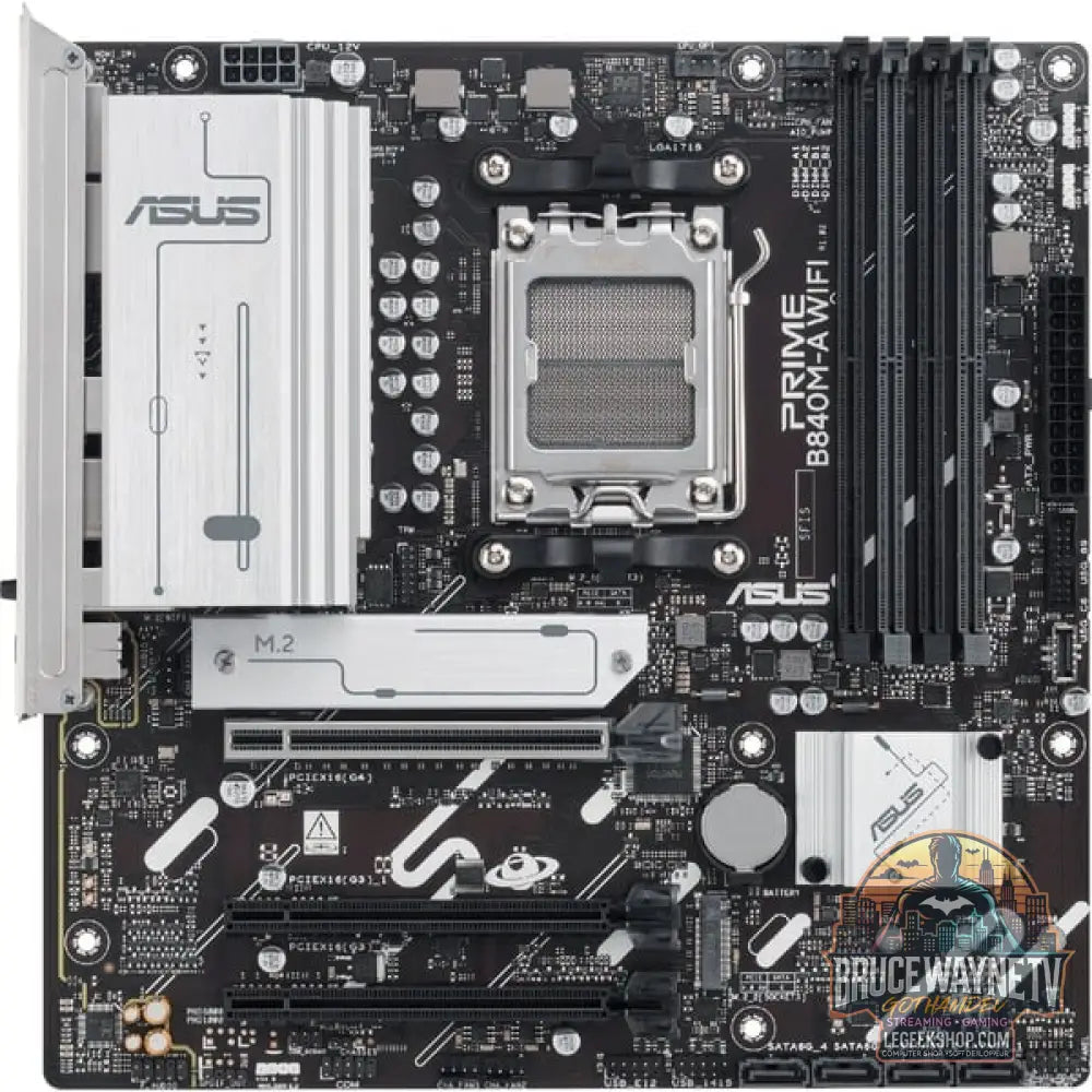 ASUS PRIME B840M-A WIFI, carte mère - ASUS - vue 2