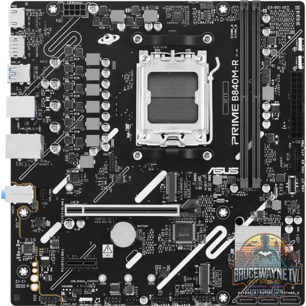 ASUS PRIME B840M-R, carte mère - ASUS - vue 4