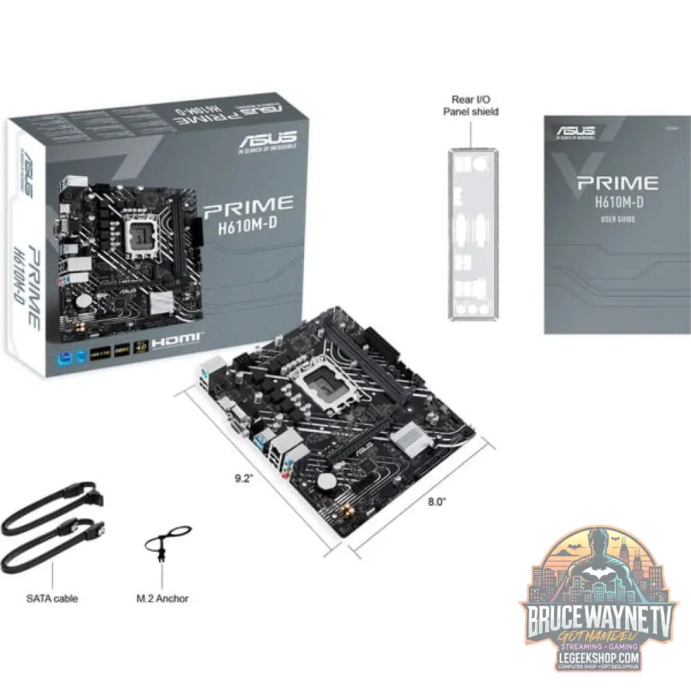 ASUS PRIME H610M-D, carte mère - ASUS - vue 7