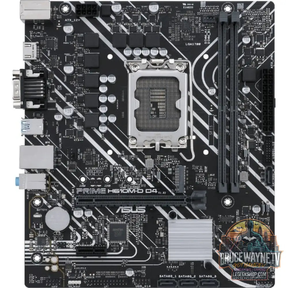 ASUS PRIME H610M-D D4, carte mère - ASUS - vue 2