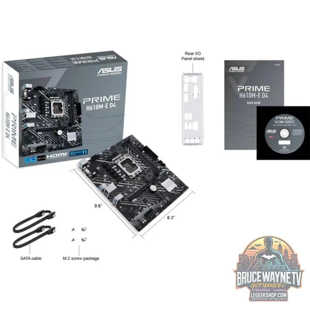 ASUS PRIME H610M-E D4-CSM, carte mère - ASUS - vue 8