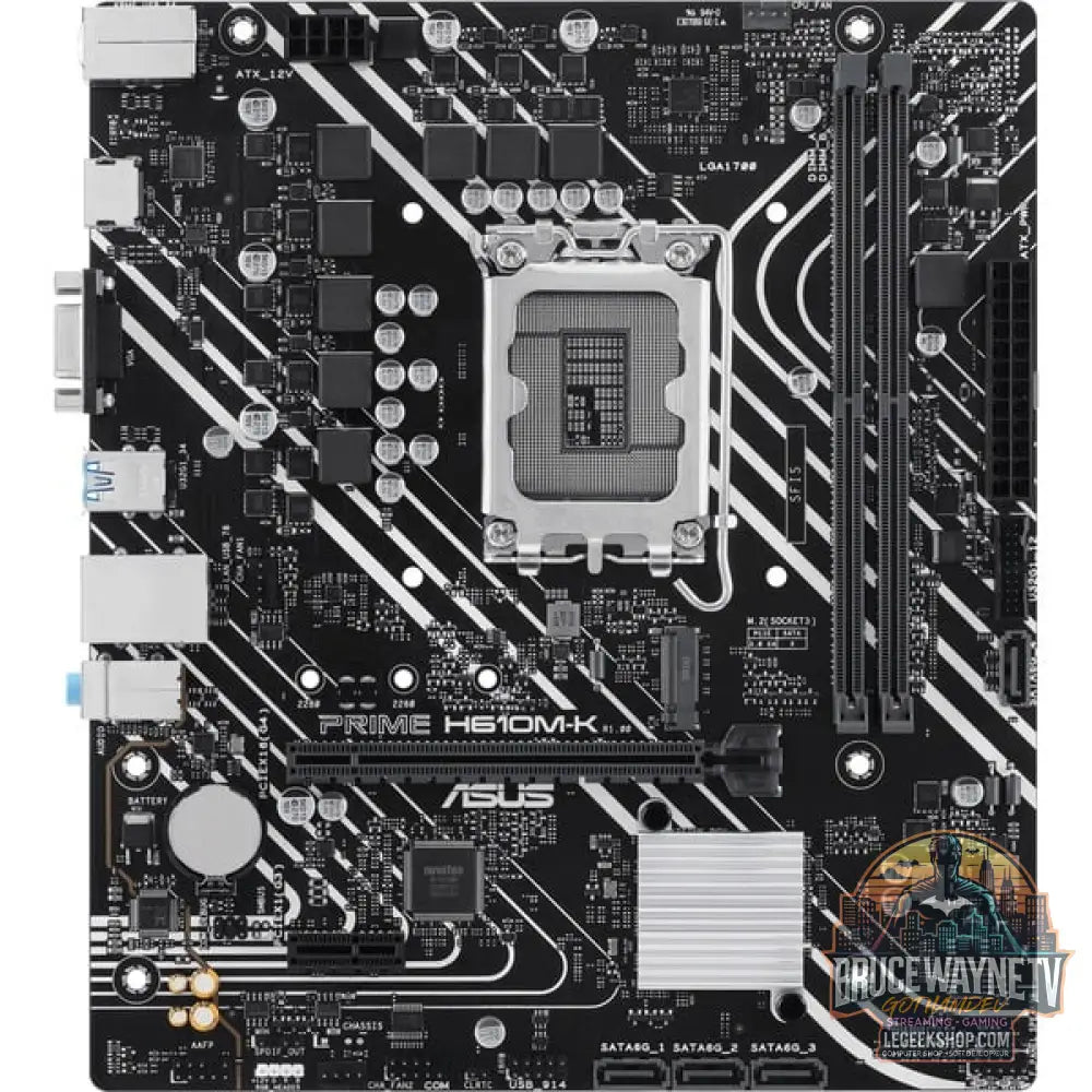 ASUS PRIME H610M-K, carte mère - ASUS - vue 2
