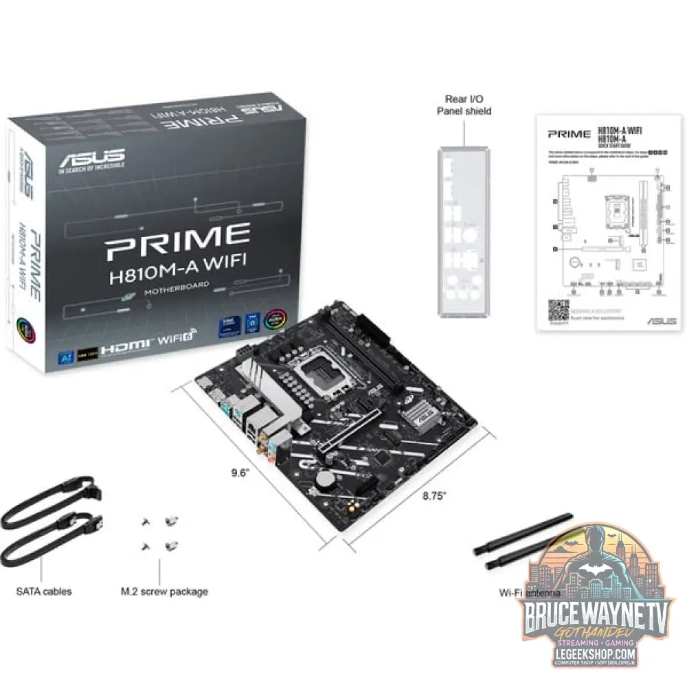 ASUS PRIME H810M-A WIFI, carte mère - ASUS - vue 8