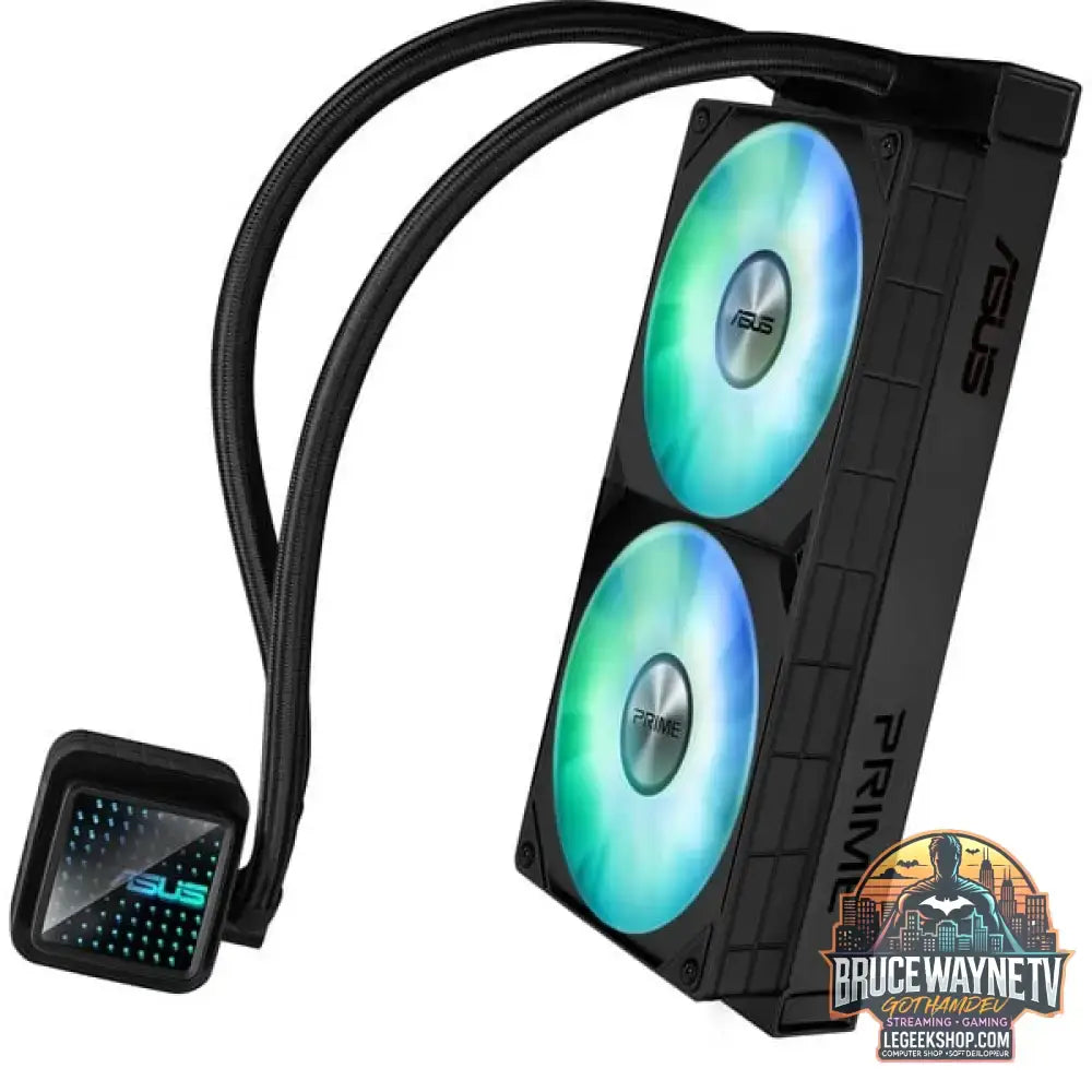 ASUS PRIME LC 240 ARGB, Wasserkühlung schwarz - ASUS - vue 6