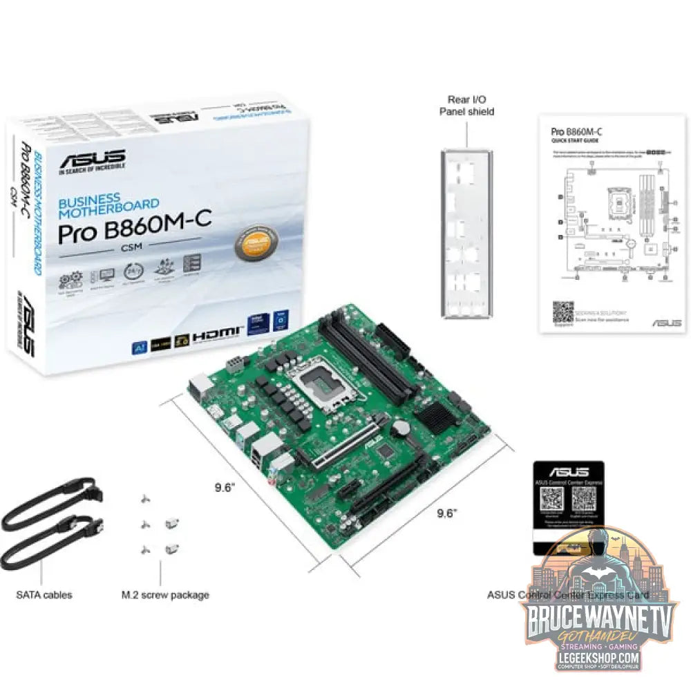 ASUS PRO B860M-C-CSM, carte mère - ASUS - vue 6