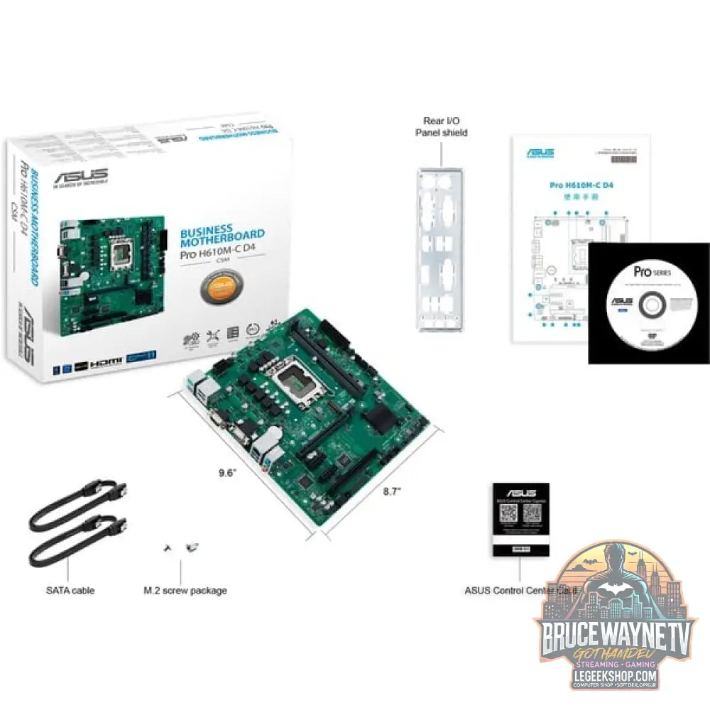 ASUS PRO H610M-C D4-CSM, carte mère - ASUS - vue 6