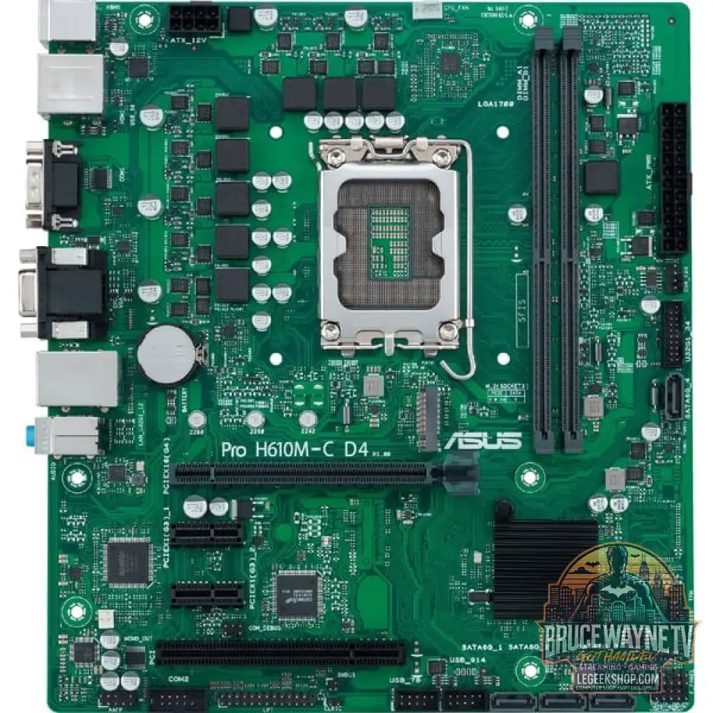 ASUS PRO H610M-C D4-CSM, carte mère - ASUS - vue 2