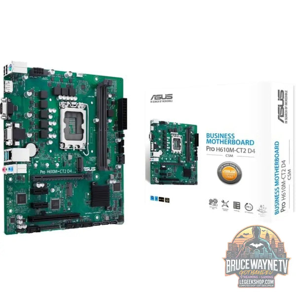 ASUS PRO H610M-CT2 D4-CSM, carte mère - ASUS