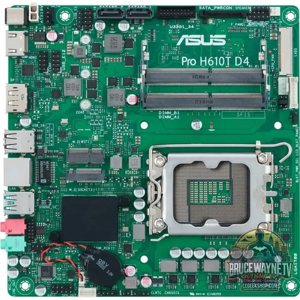 ASUS PRO H610T D4-CSM, carte mère - ASUS - vue 2