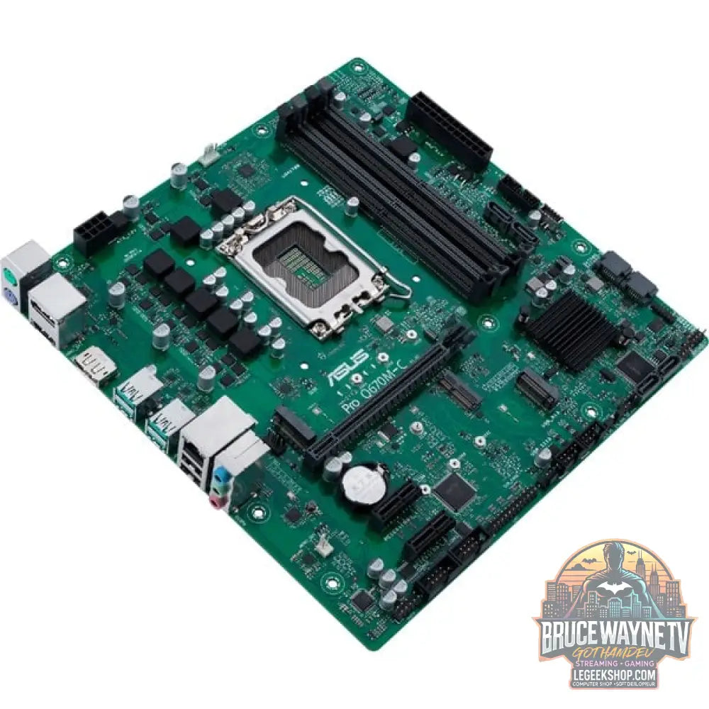 ASUS PRO Q670M-C-CSM - ASUS - vue 4