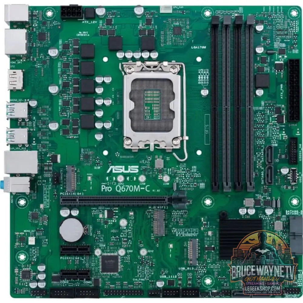 ASUS PRO Q670M-C-CSM - ASUS - vue 2