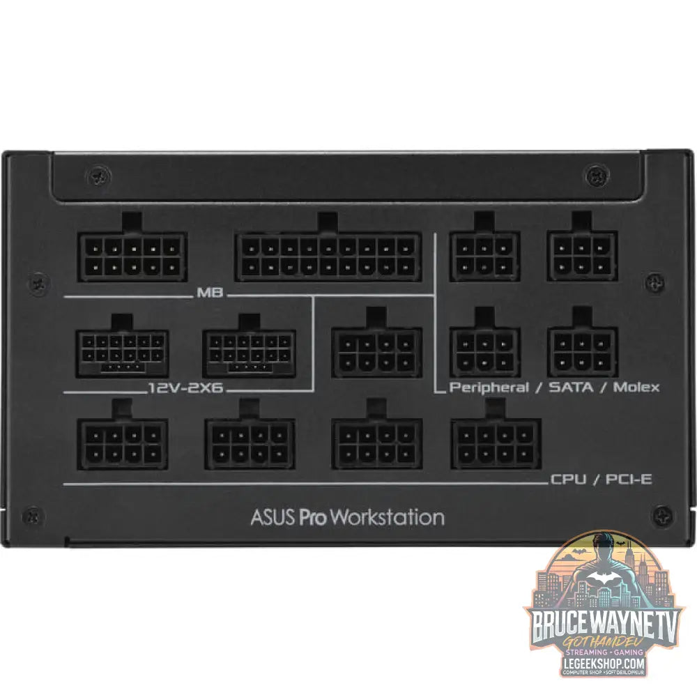 ASUS Pro WS 1600W Platinum, alimentation PC - ASUS - vue 5