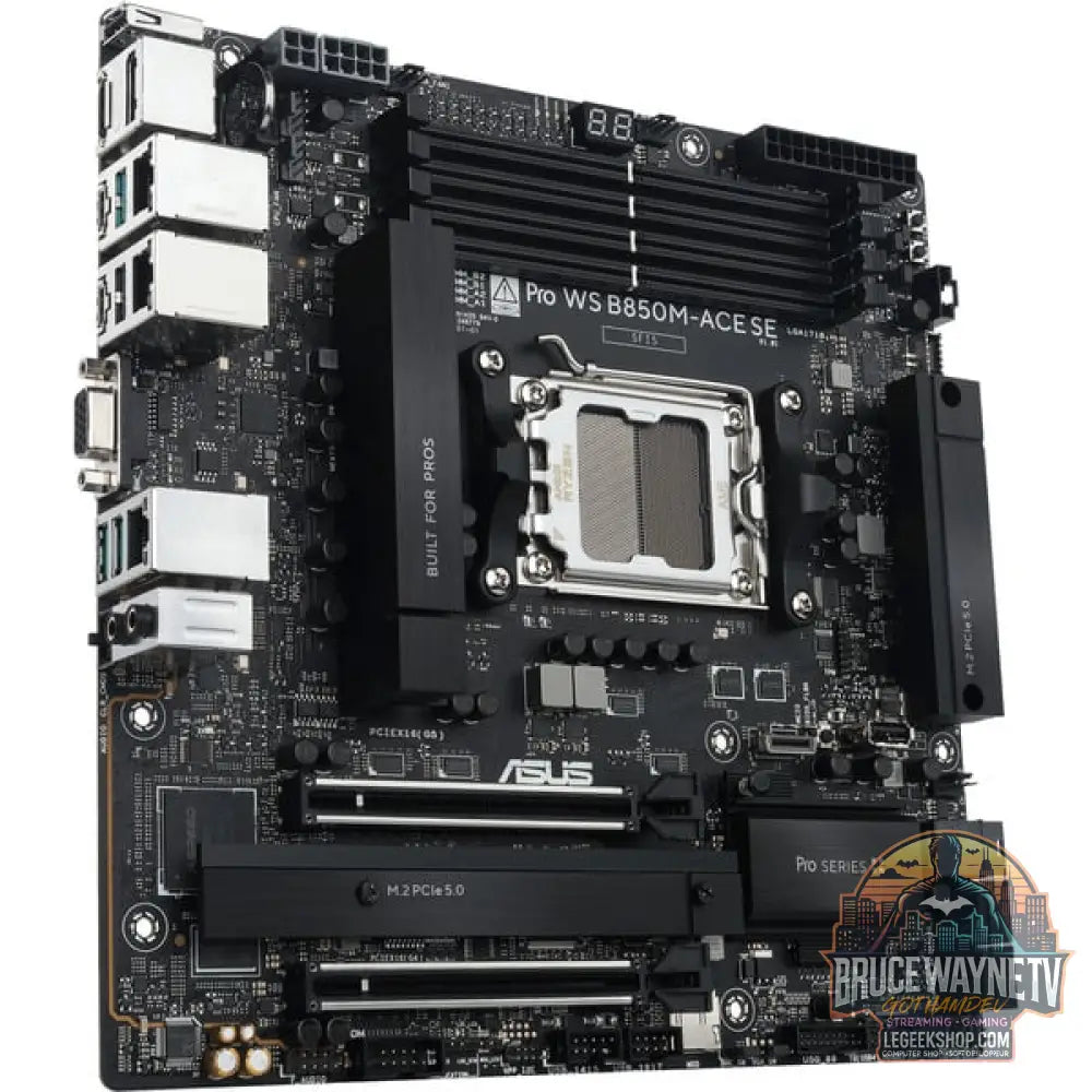 ASUS PRO WS B850M-ACE SE, carte mère - ASUS - vue 4
