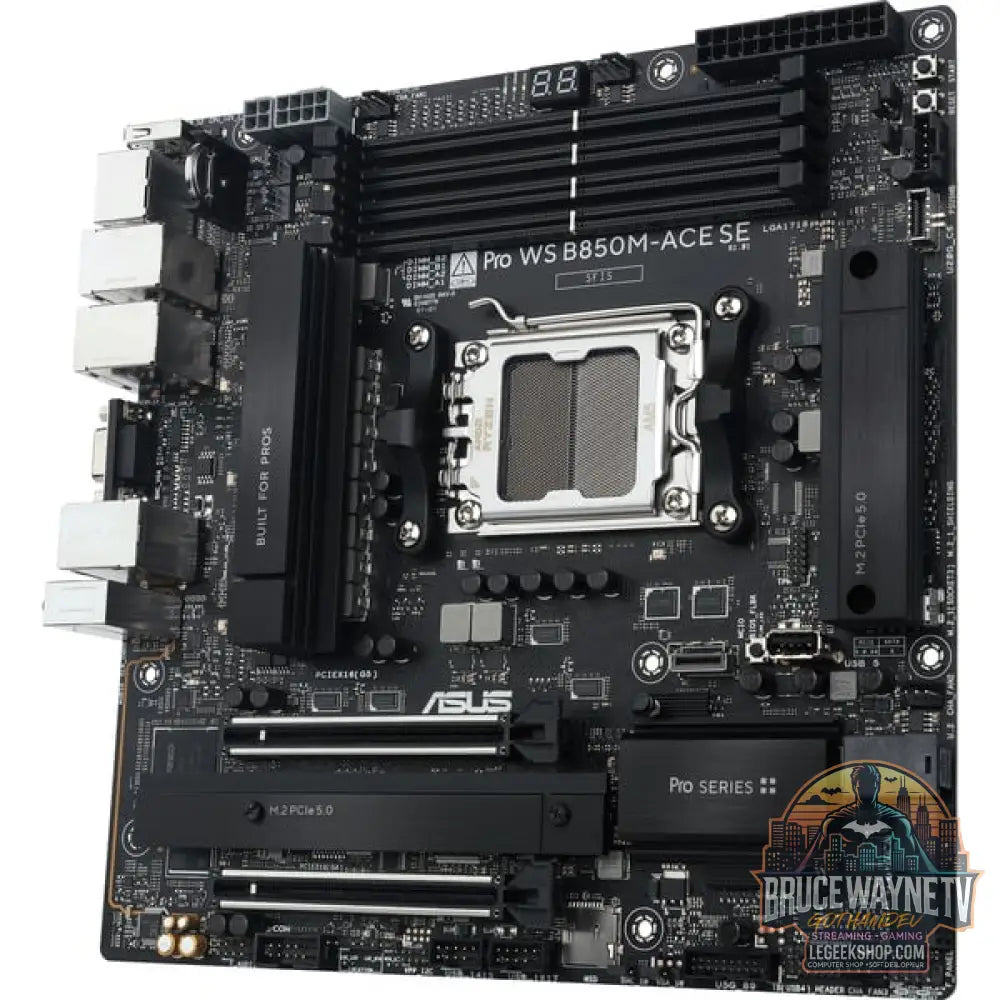 ASUS PRO WS B850M-ACE SE, carte mère - ASUS - vue 6
