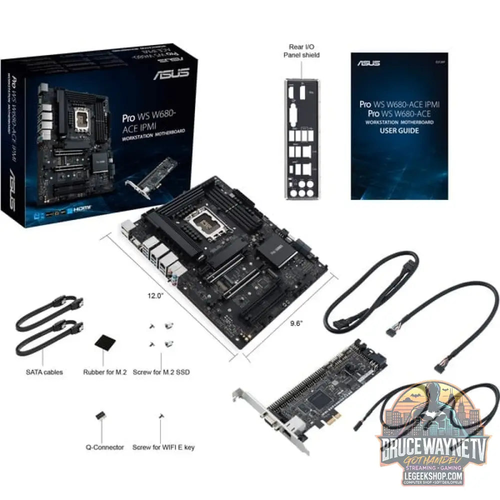 ASUS PRO WS W680-ACE IPMI, carte mère - ASUS - vue 12