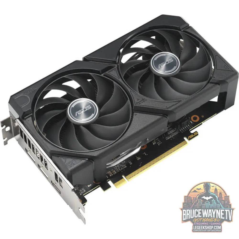 ASUS Radeon RX 9060 XT DUAL 16GB, carte graphique noir - ASUS - vue 3