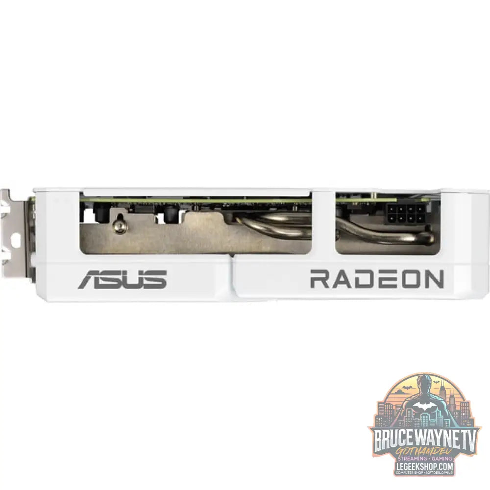 ASUS Radeon RX 9060 XT DUAL WHITE Edition 16GB, carte graphique blanc - ASUS - vue 10