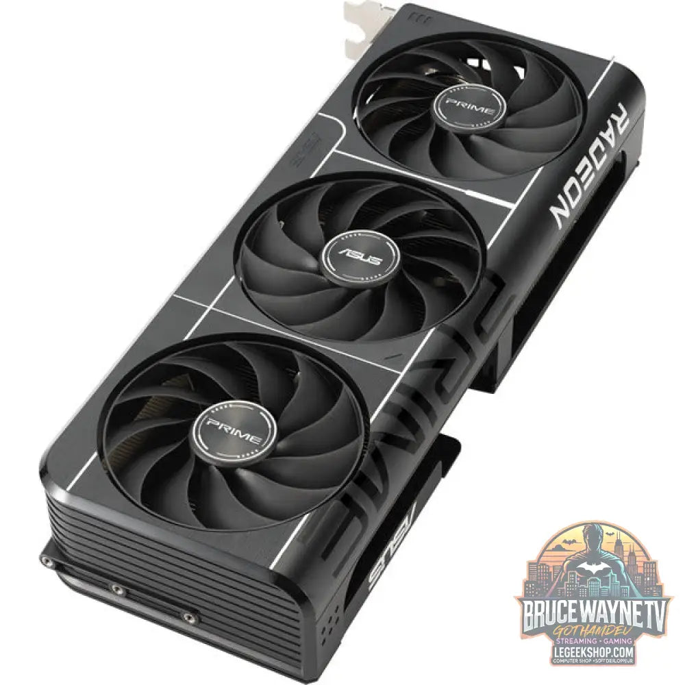 ASUS Radeon RX 9060 XT PRIME OC 16GB, carte graphique gris - ASUS - vue 4