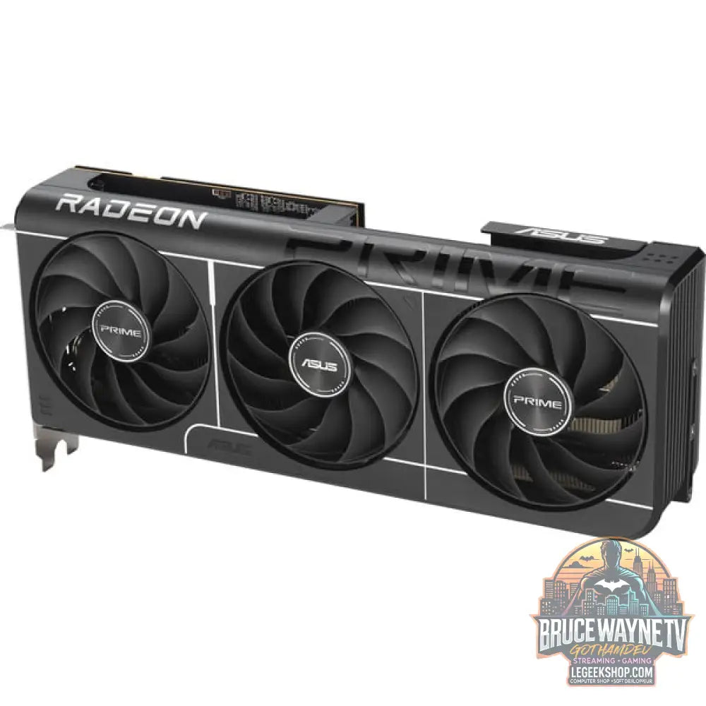 ASUS Radeon RX 9070 OC PRIME EVO Edition 16GB, carte graphique gris, RDNA4, GDDR6, 3x DisplayPort, 1x HDMI - ASUS - vue 10