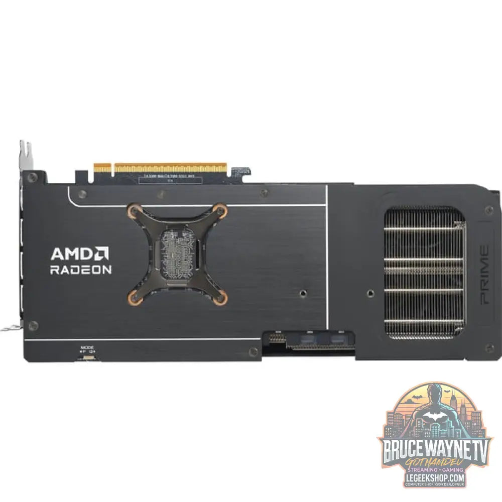 ASUS Radeon RX 9070 OC PRIME EVO Edition 16GB, carte graphique gris, RDNA4, GDDR6, 3x DisplayPort, 1x HDMI - ASUS - vue 11
