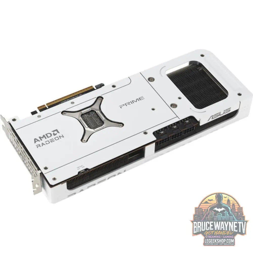 ASUS Radeon RX 9070 XT PRIME WHITE OC Edition, carte graphique blanc, RDNA4, GDDR6, 3x DisplayPort, 1x HDMI 2.1 - ASUS - vue 11