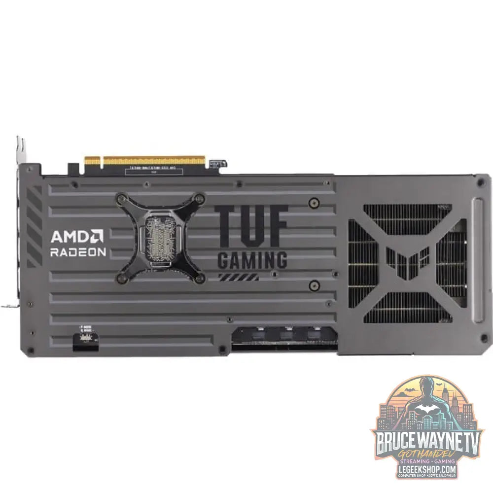 ASUS Radeon RX 9070 XT TUF GAMING OC, carte graphique gris, RDNA4, GDDR6, 3x DisplayPort, 1x HDMI 2.1 - ASUS - vue 7
